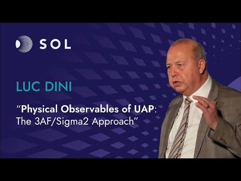 Pierre Bescond: UAP Observables – Performance, Morphology, and Energy Signatures