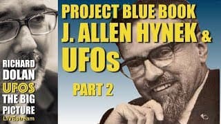 Blue Book, J. Allen Hynek, and UFOs. PART 2. UFOs the Big Picture.